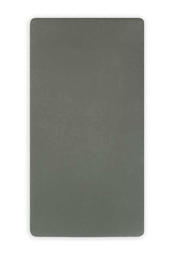 Hoeslaken Jollein | 2-Pack | ash green | 60x120cm