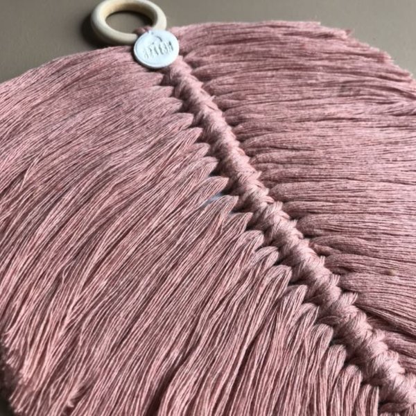 Feather Cotton Design | blush pink